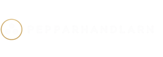 pepparhandlarn – minimalist logotyp